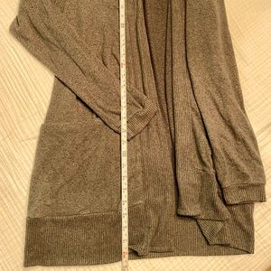Cute Olive Long Cardigan
